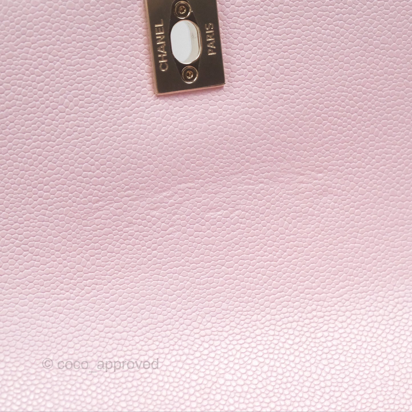Chanel Quilted Small Business Affinity Flap Light Pink Caviar Gold Hardware