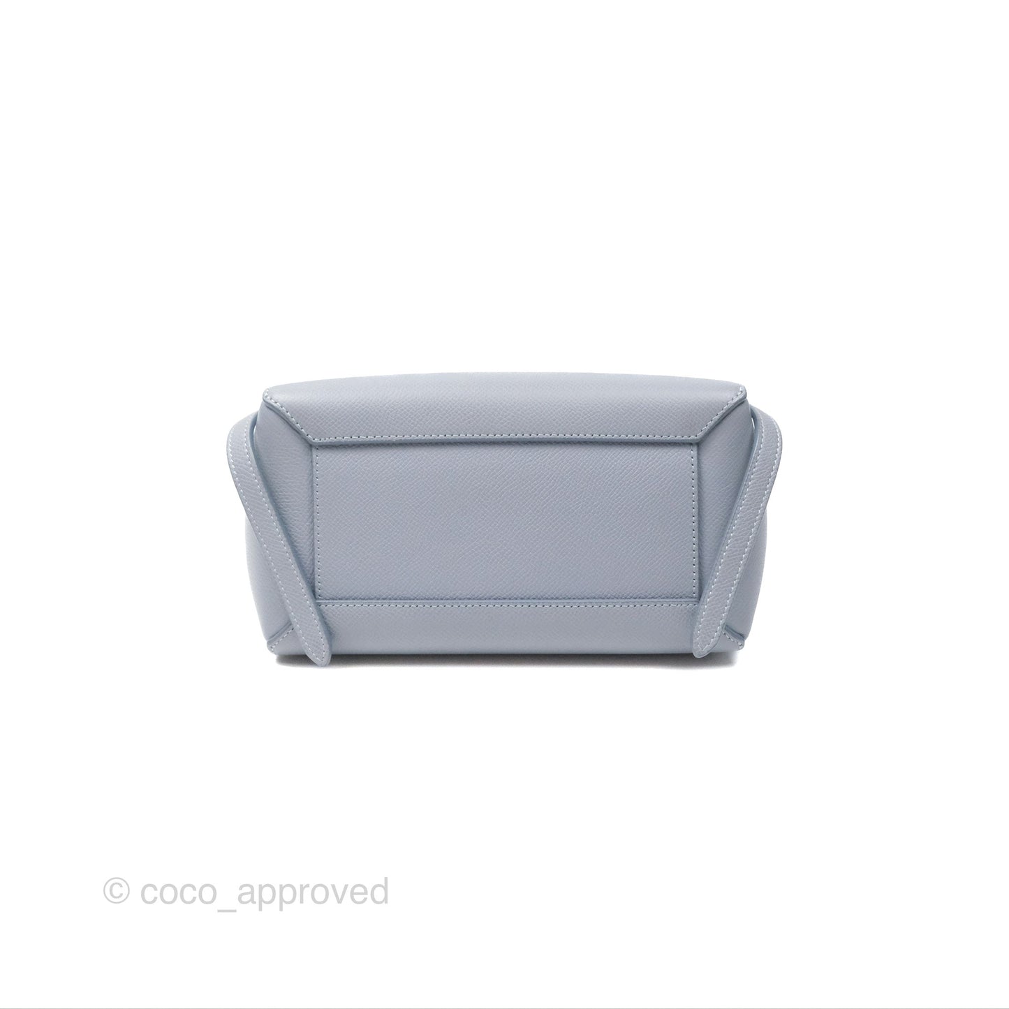Celine Nano Belt Bag Arctic Blue Grained Calfskin Gold Hardware