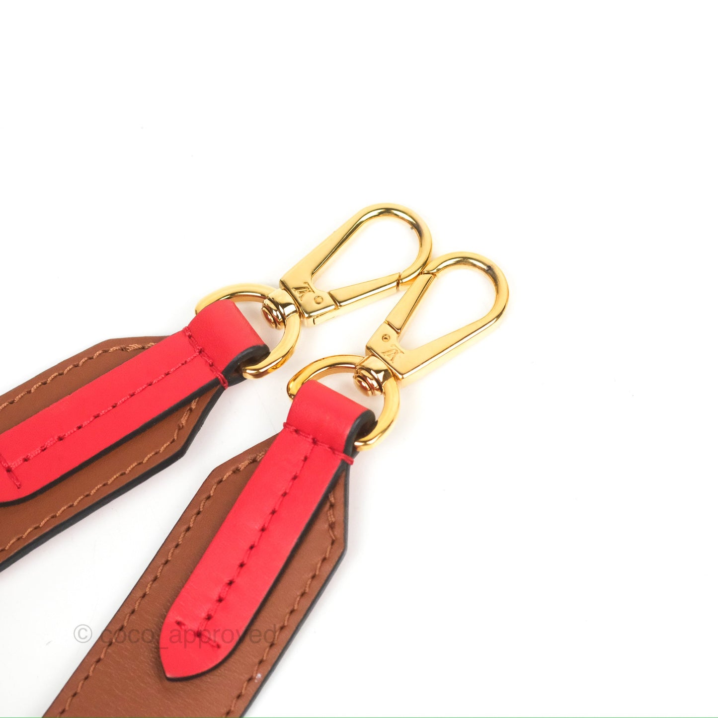 Louis Vuitton Tuileries Besace Bag Brown/Red Monogram