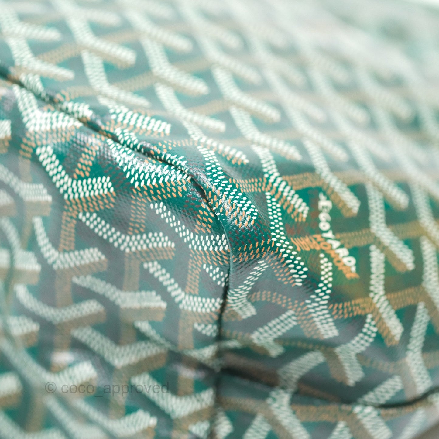 Goyard Bohème Hobo Bag Green Goyardine Canvas