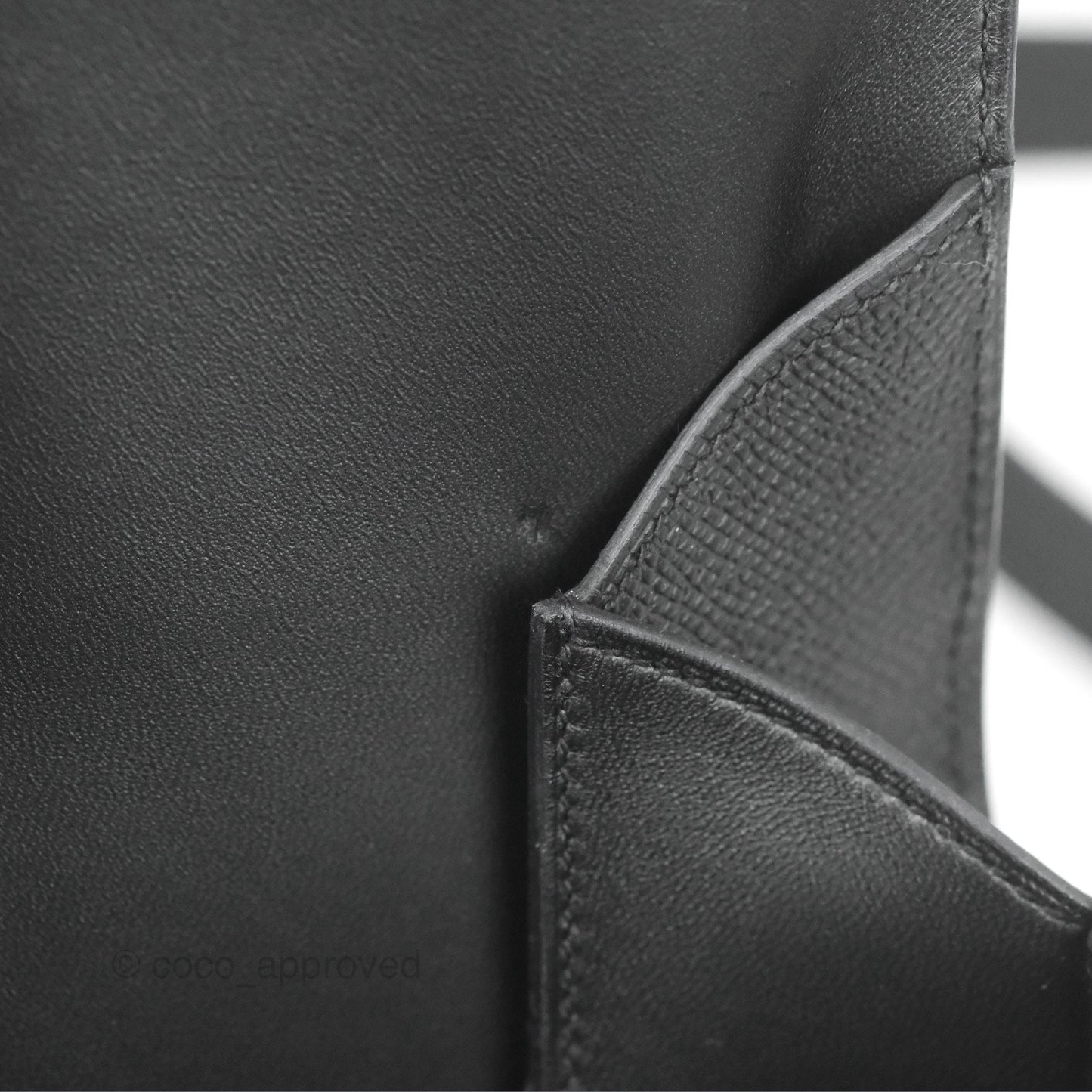 Hermès Della Cavalleria Mini Bag Black Epsom Palladium Hardware