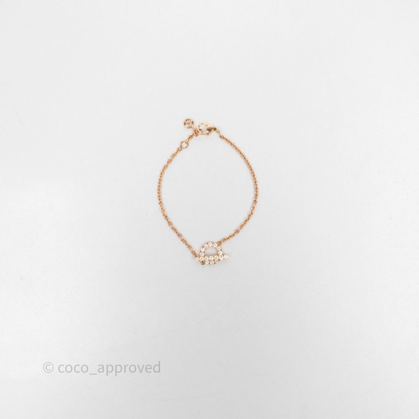 Hermès Finesse Bracelet Rose Gold