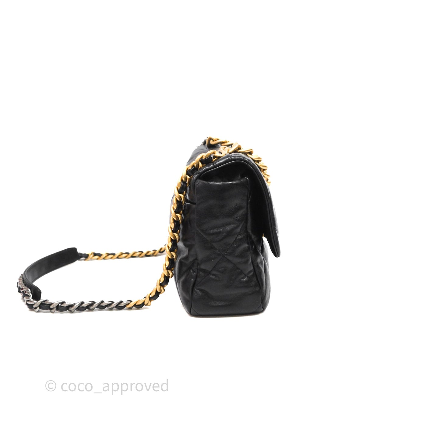 Chanel 19 Medium Black Mixed Hardware