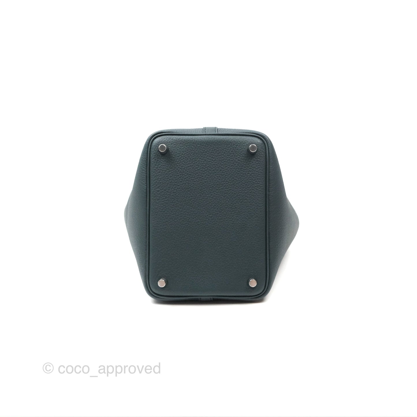 Hermès Picotin Lock 18 Vert Rousses Clemence Palladium Hardware