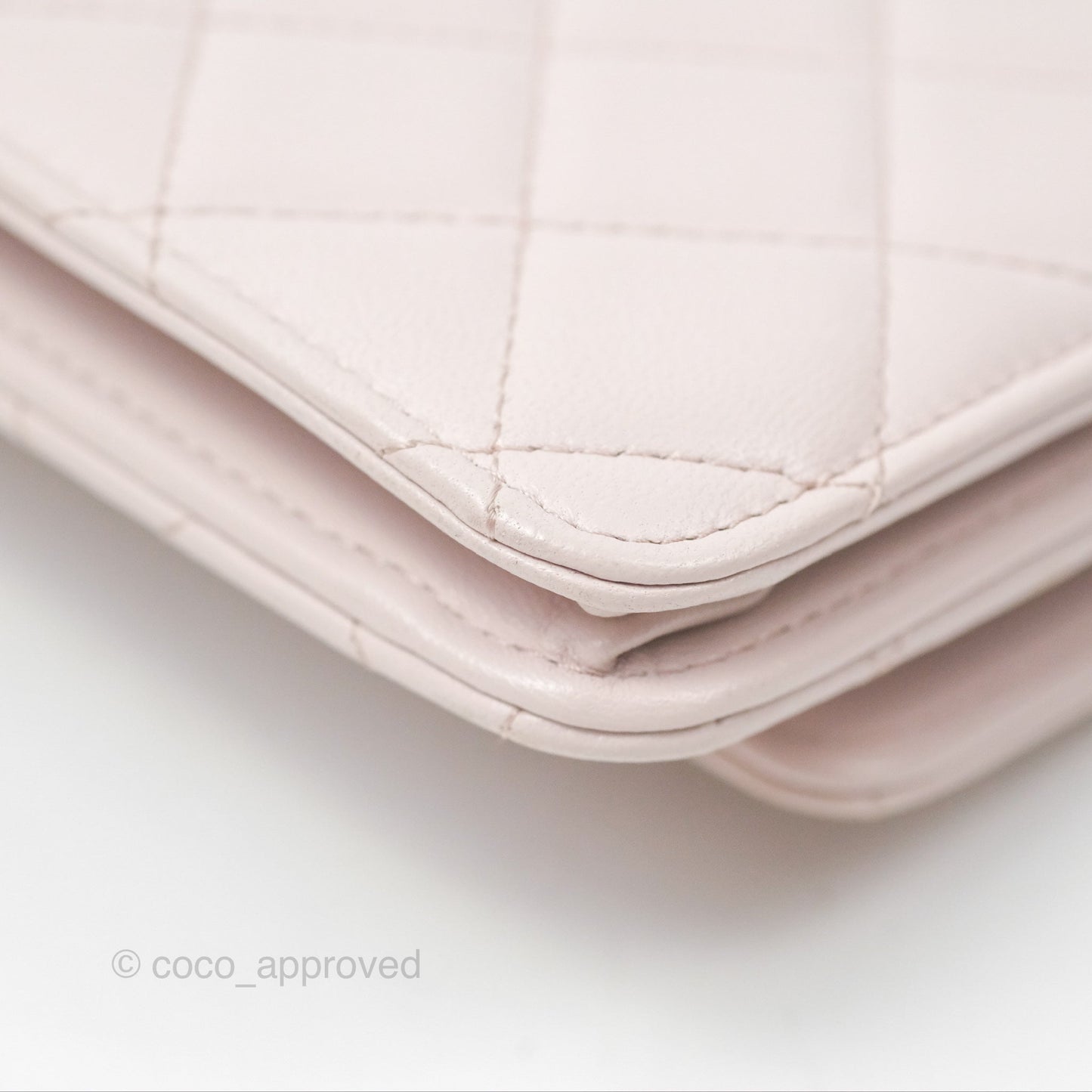 Chanel Trendy CC WOC Quilted Pink Lambskin Gold Hardware