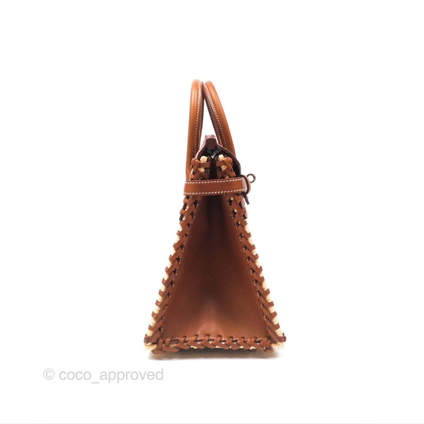 Hermès Birkin Picnic 25 Osier/ Barenia Naturel 27/ Fauve 34 Palladium Hardware