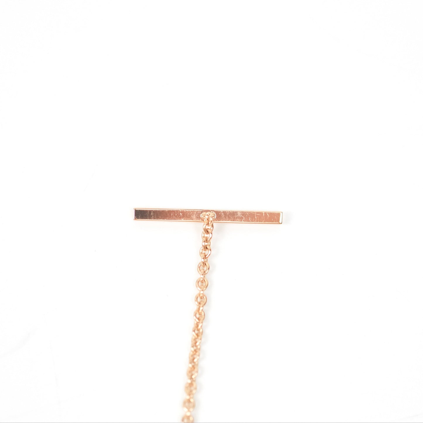 Hermès Ever Chaine D'ancre Lariat Necklace Rose Gold