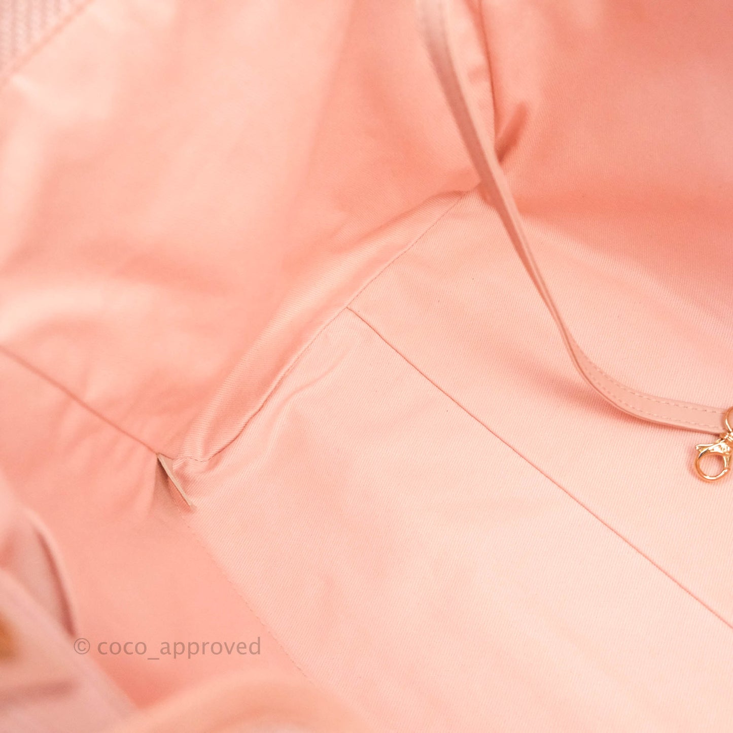 Chanel Large Deauville Pink Canvas 20A