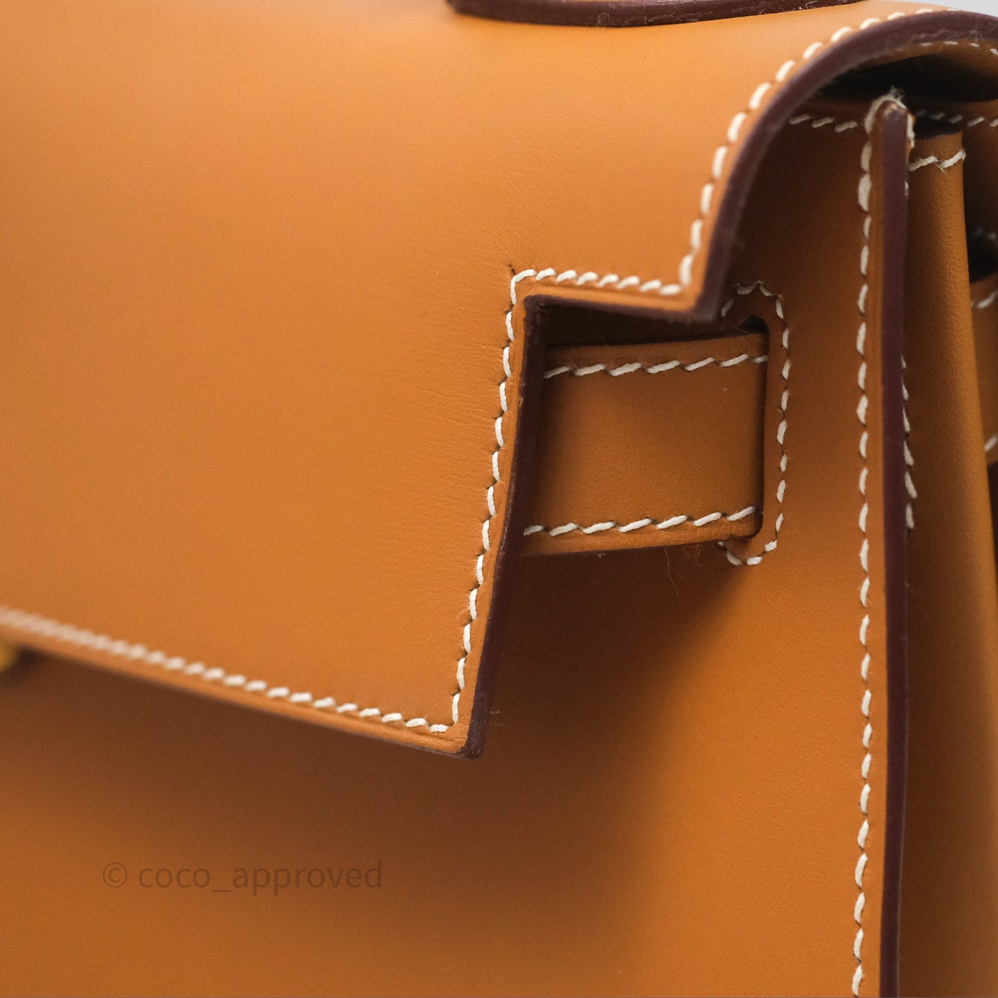 Hermès Kelly II 28 Sellier Gold 37 Chamonix Leather Gold Hardware