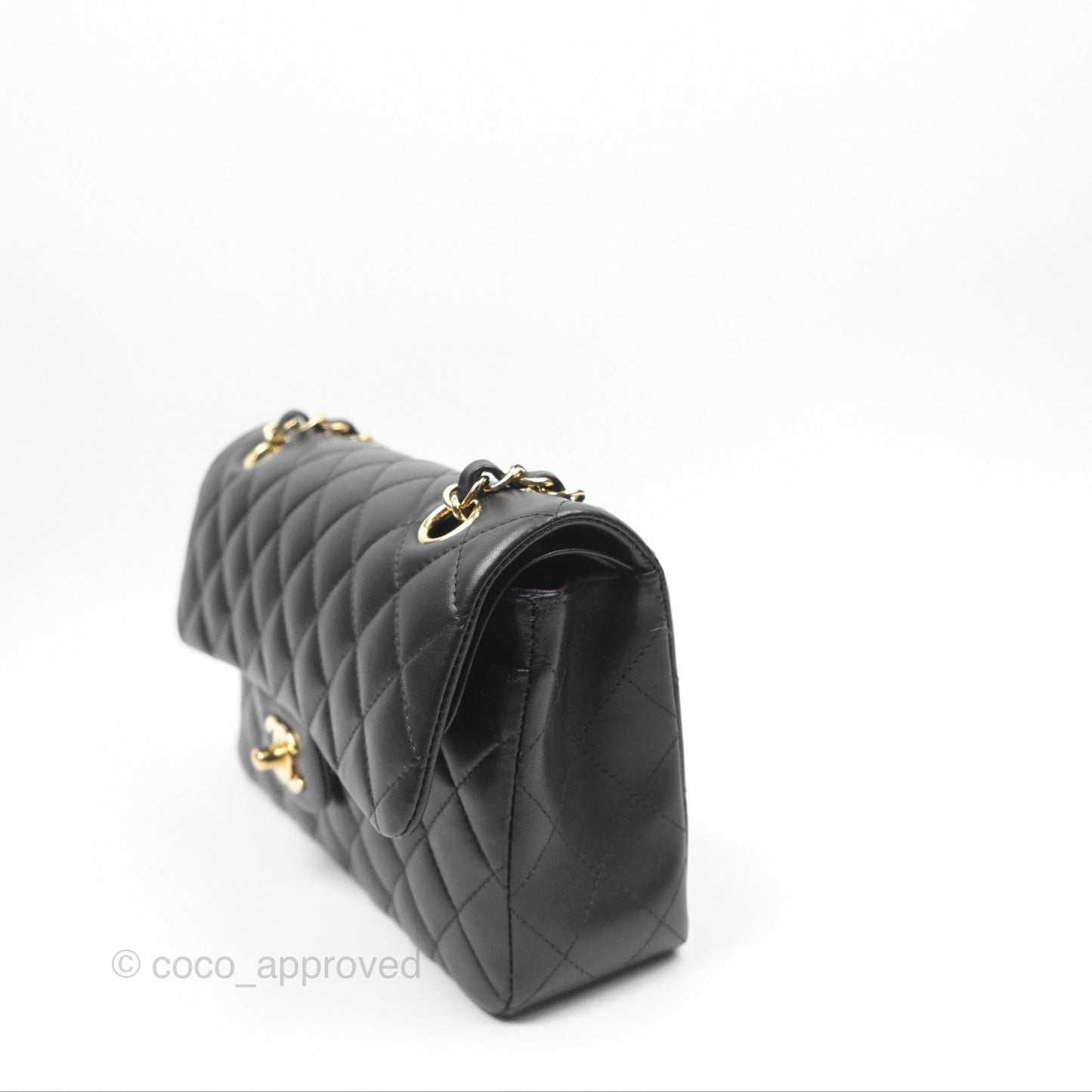 Chanel Small S/M Classic Flap Black Lambskin Gold Hardware