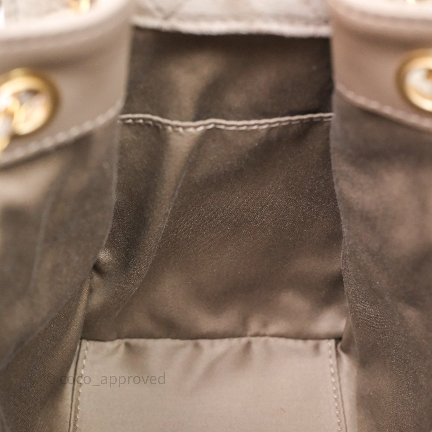 Chanel 25 Small Suede Calfskin Aged Gold Hardware