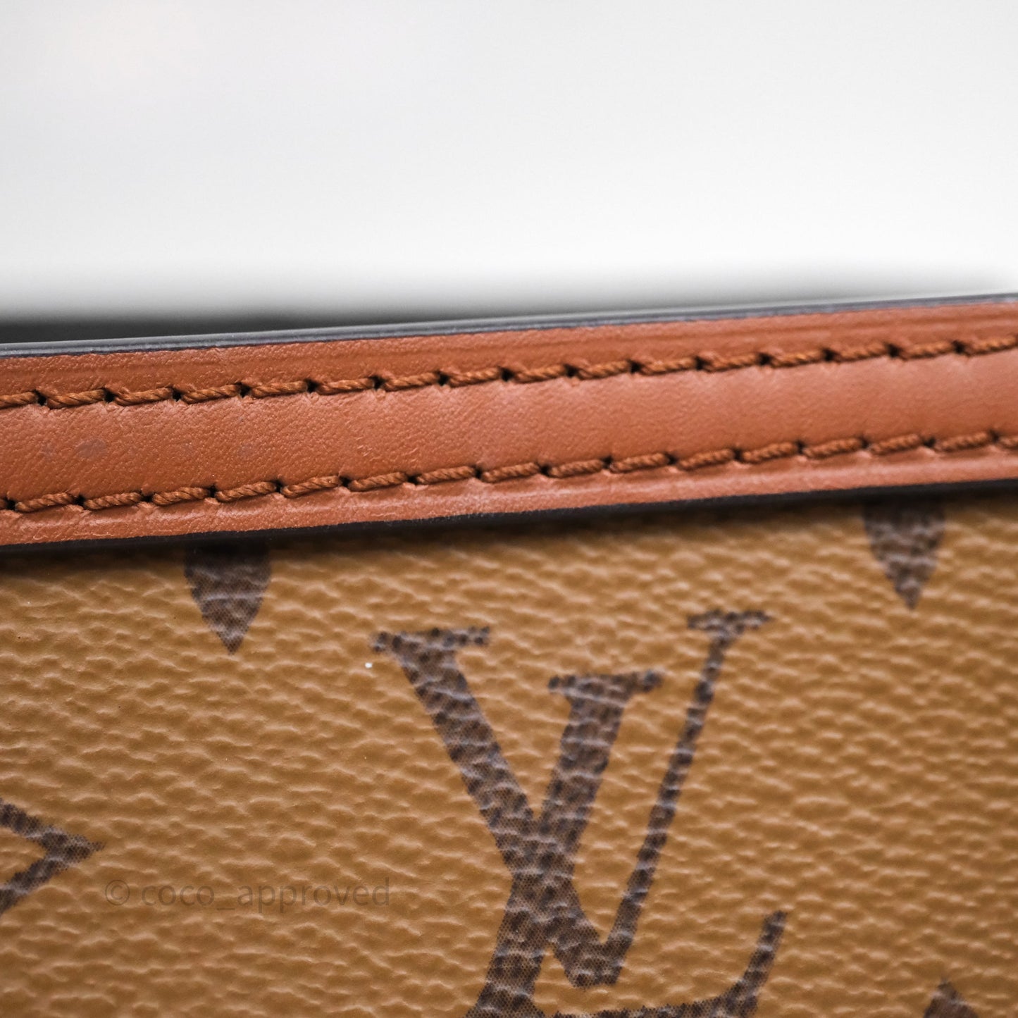 Louis Vuitton Mini Dauphine Monogram Tan Calfskin