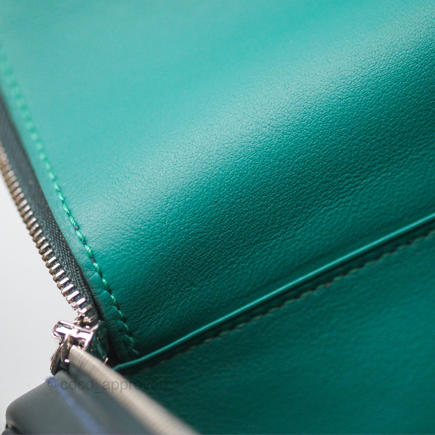 Hermès Lindy 26 Vert Rousseau/ Malachite Swift Palladium Hardware