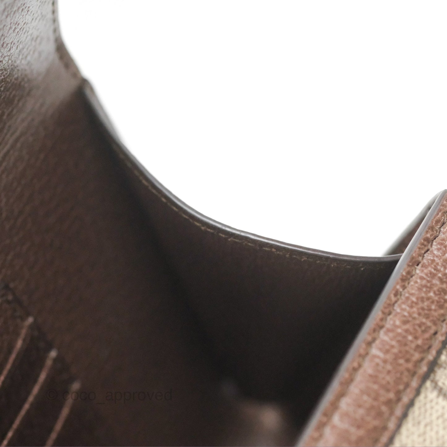 Gucci Gucci Brown/Beige GG Supreme Canvas and Leather Mini Trunk Bag