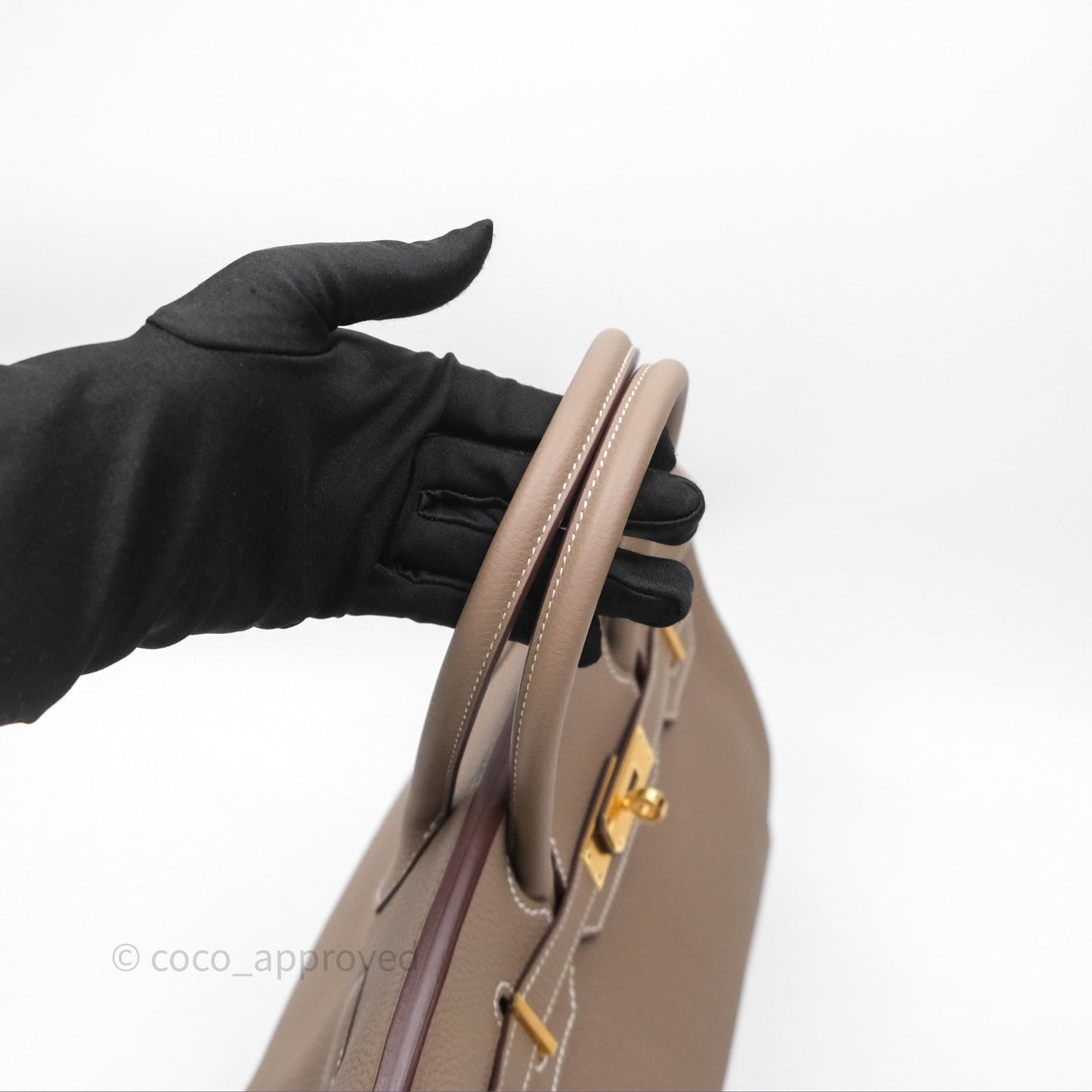Hermès Birkin 30 Retourne Etoupe 18 Togo Gold Hardware