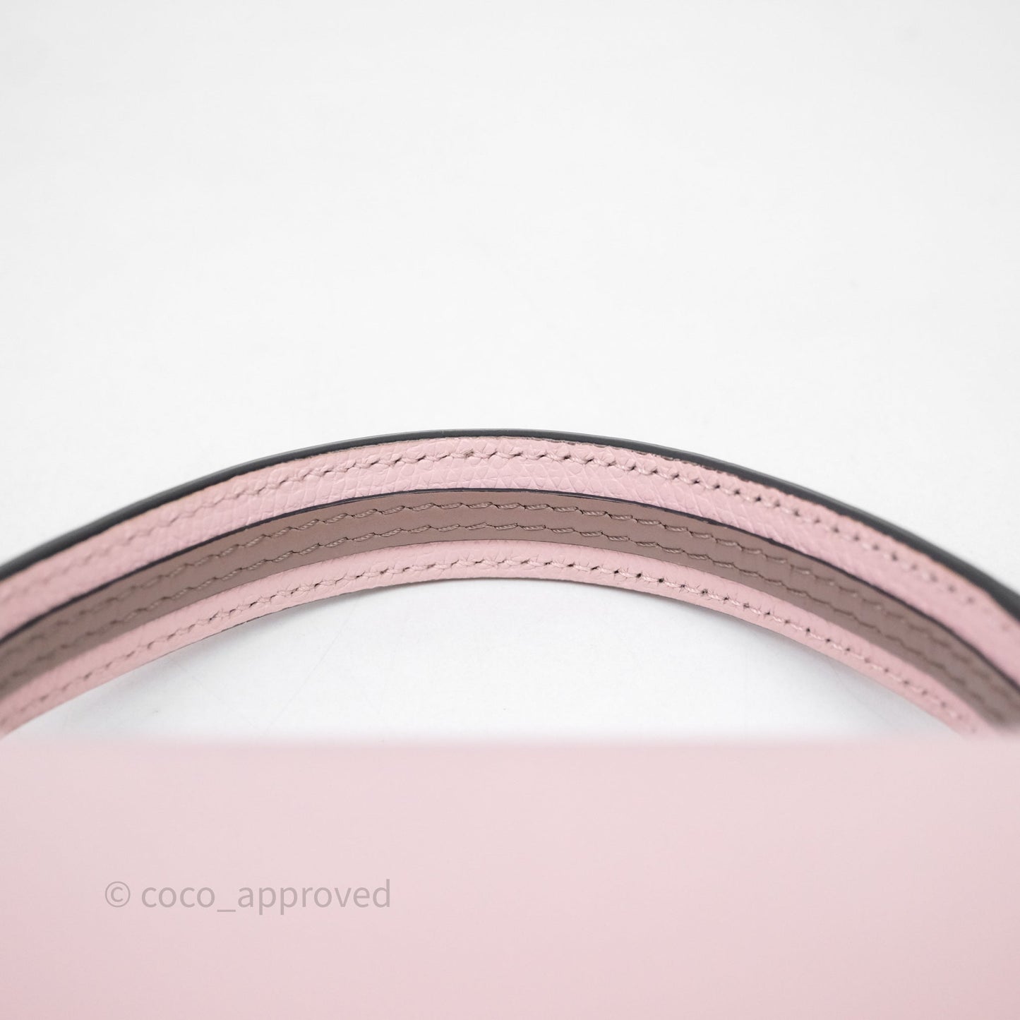 Valentino Garavani Small Vsling Grainy Calfskin Bag Light Pink Aged Gold Hardware