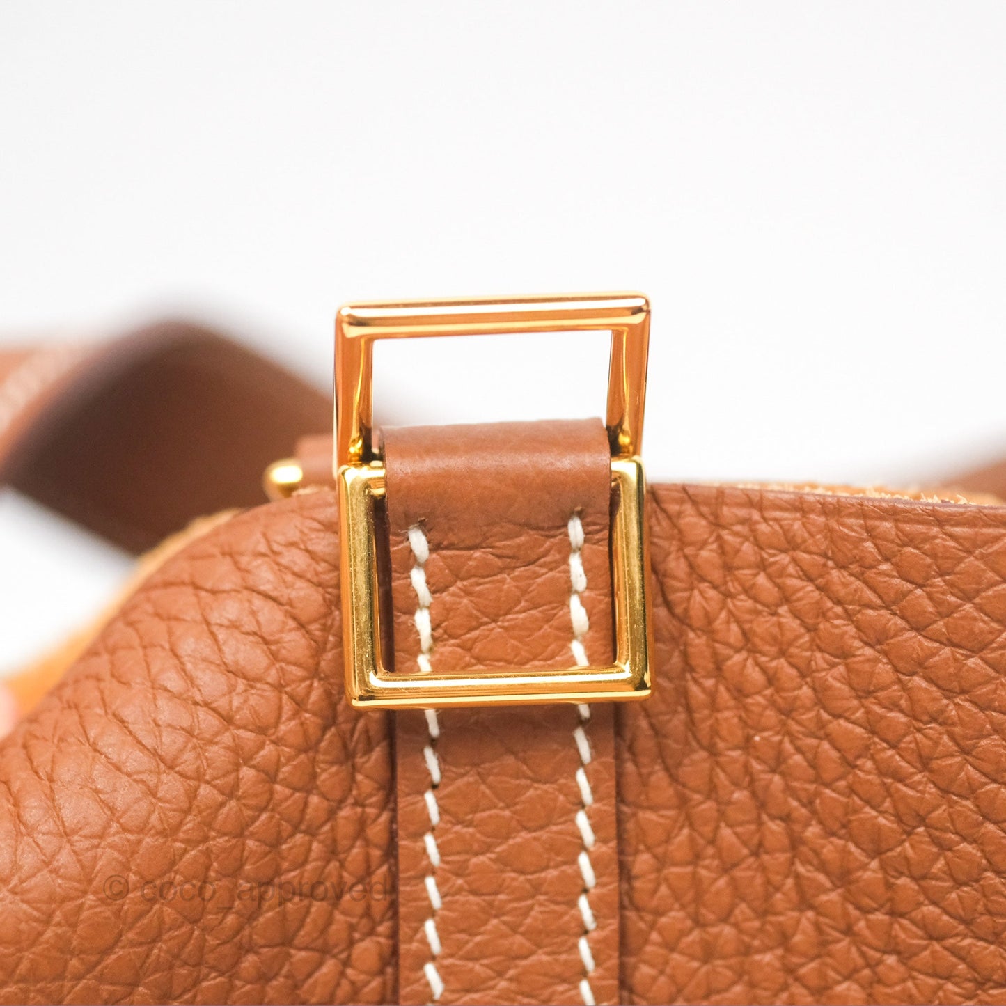 Hermès Picotin Lock 18 Gold Clemence Gold Hardware