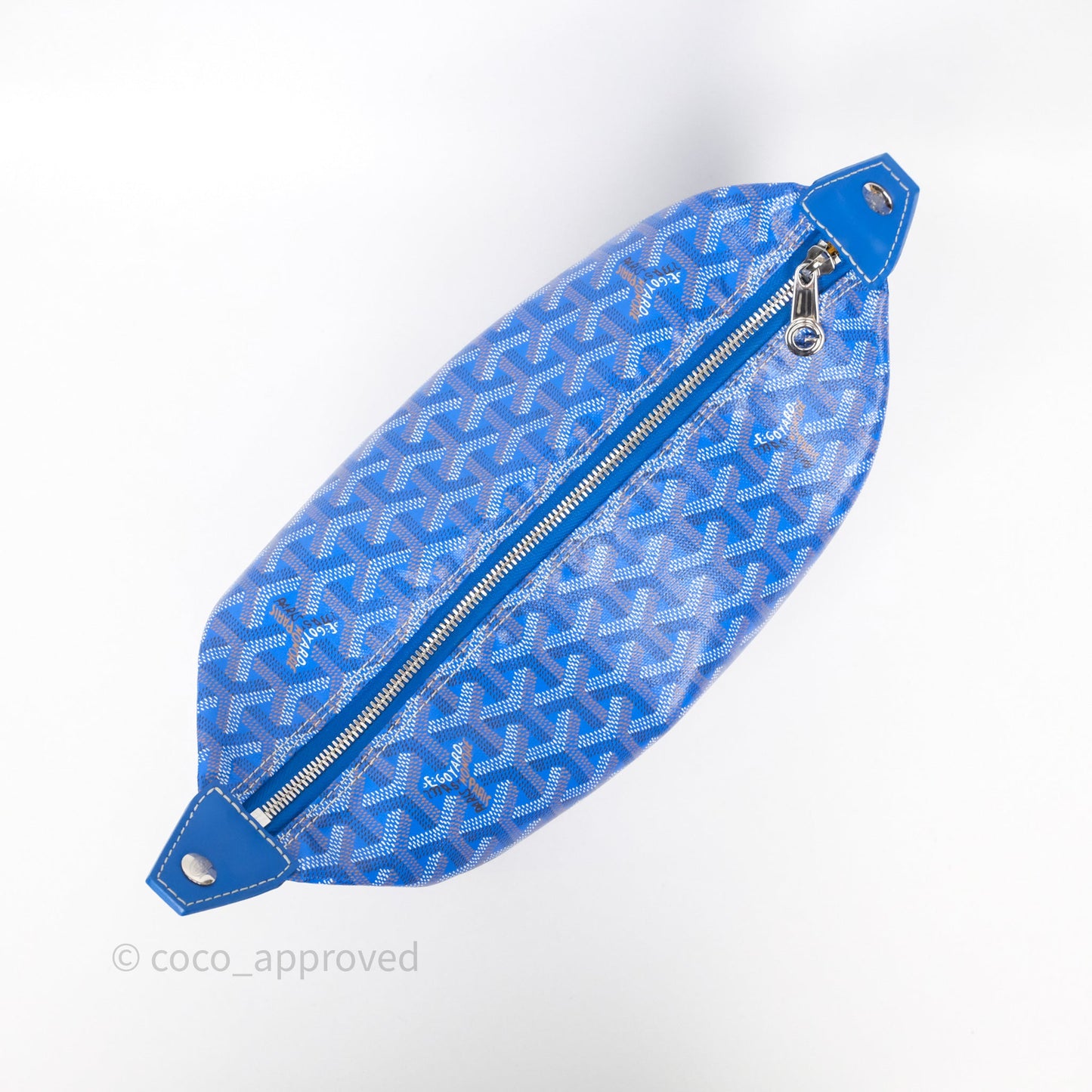 Goyard Bowling 25 Toiletry Bag Sky Blue