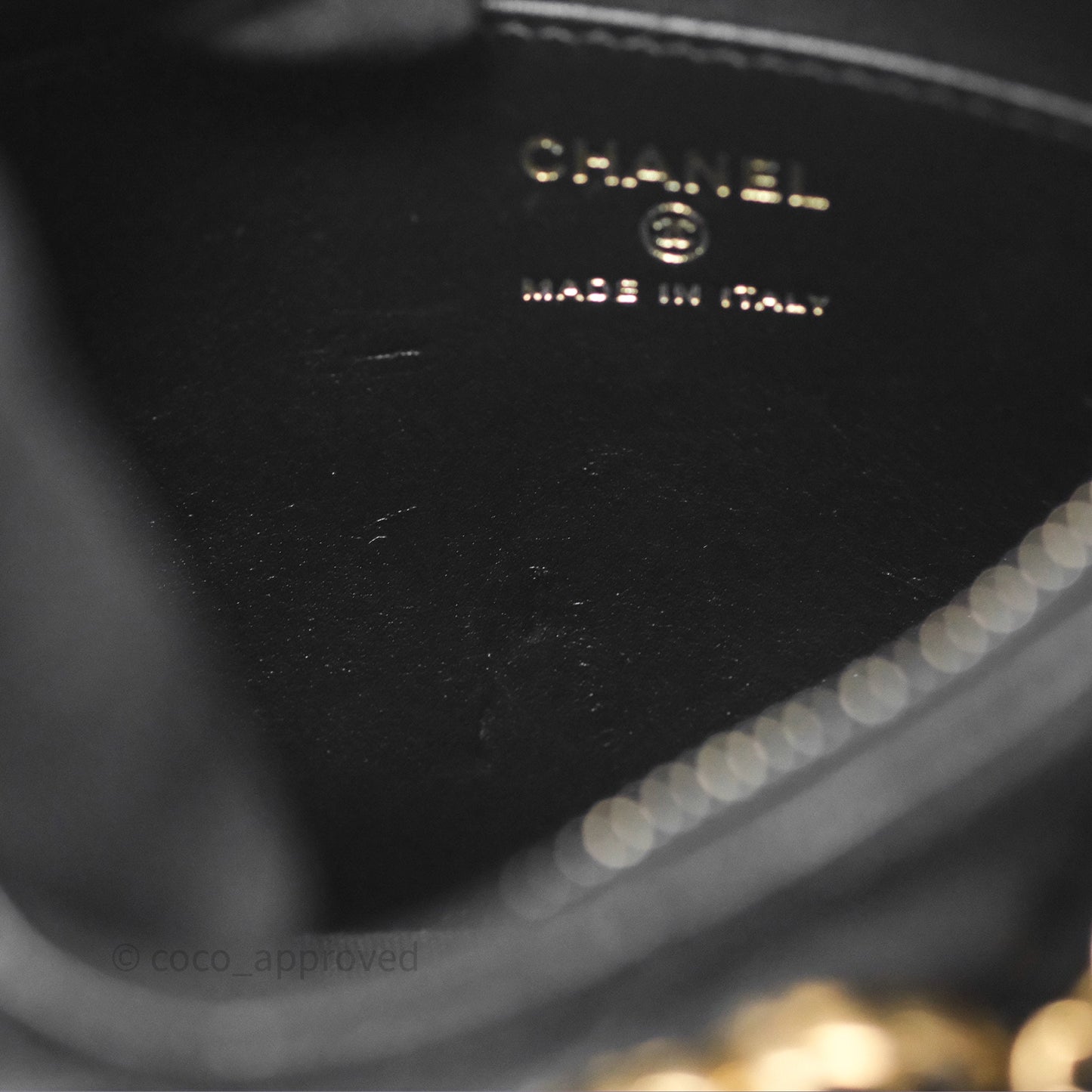 Chanel Hobo Bag Black Aged Calfskin Aged Gold Hardware