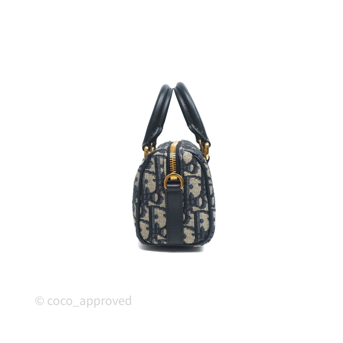 Dior Groove 17 Nano Bag Blue Dior Oblique Jacquard