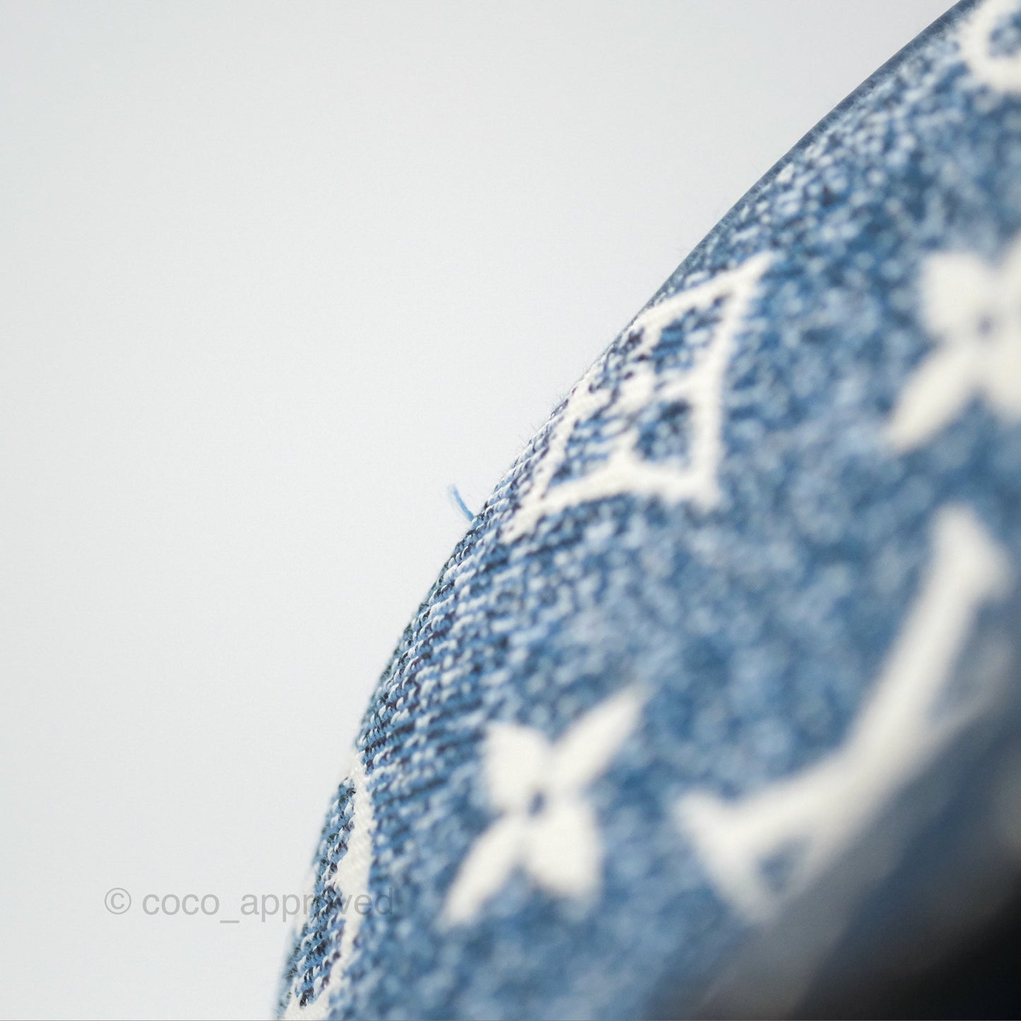 Louis Vuitton Bandouliere Speedy 25 Monogram Blue Denim