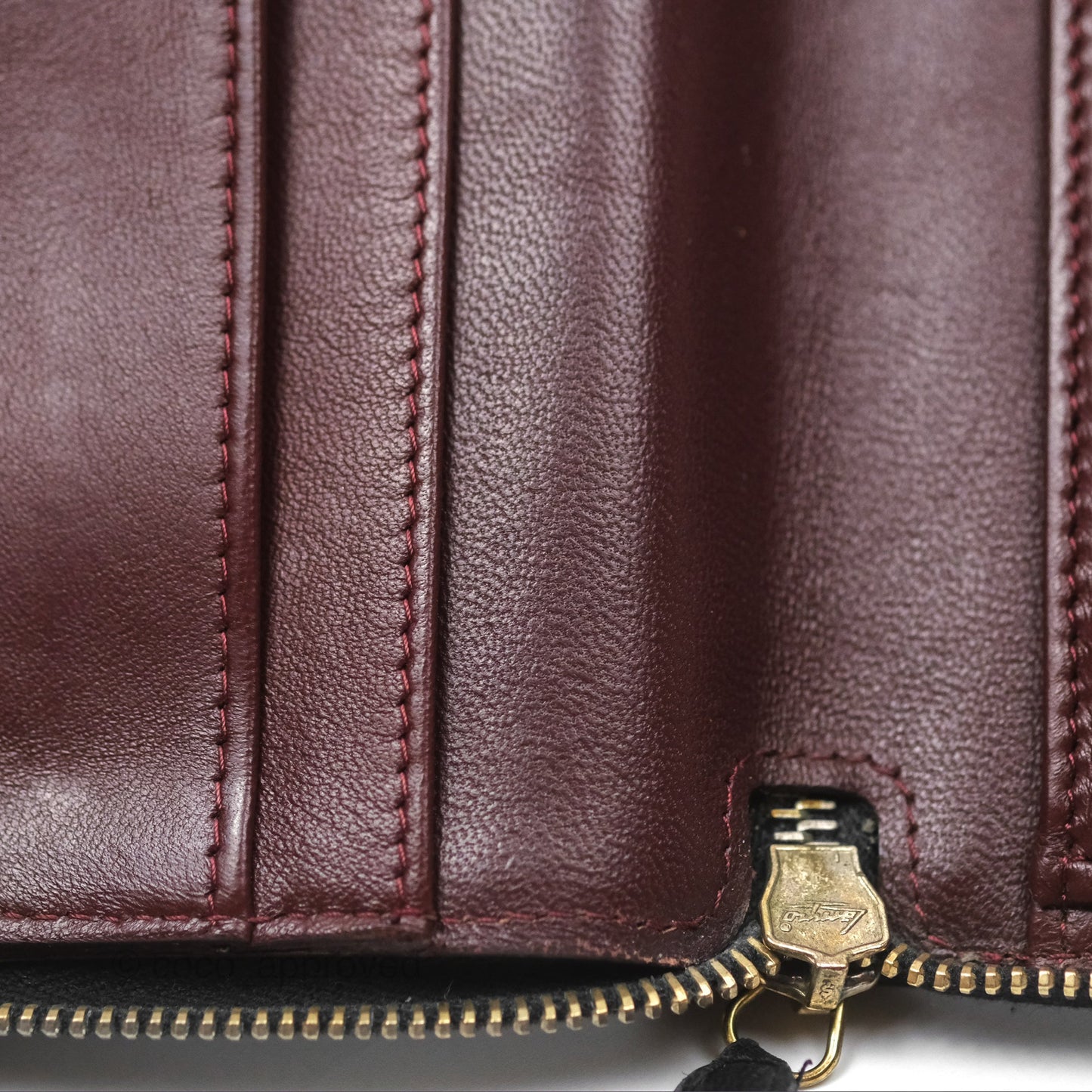 Chanel Zip Around Organiser Wallet Black Lambskin Gold Hardware