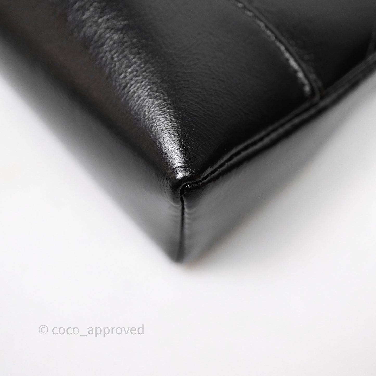 Chanel Nano 31 Black Shiny Calfskin Gold Hardware