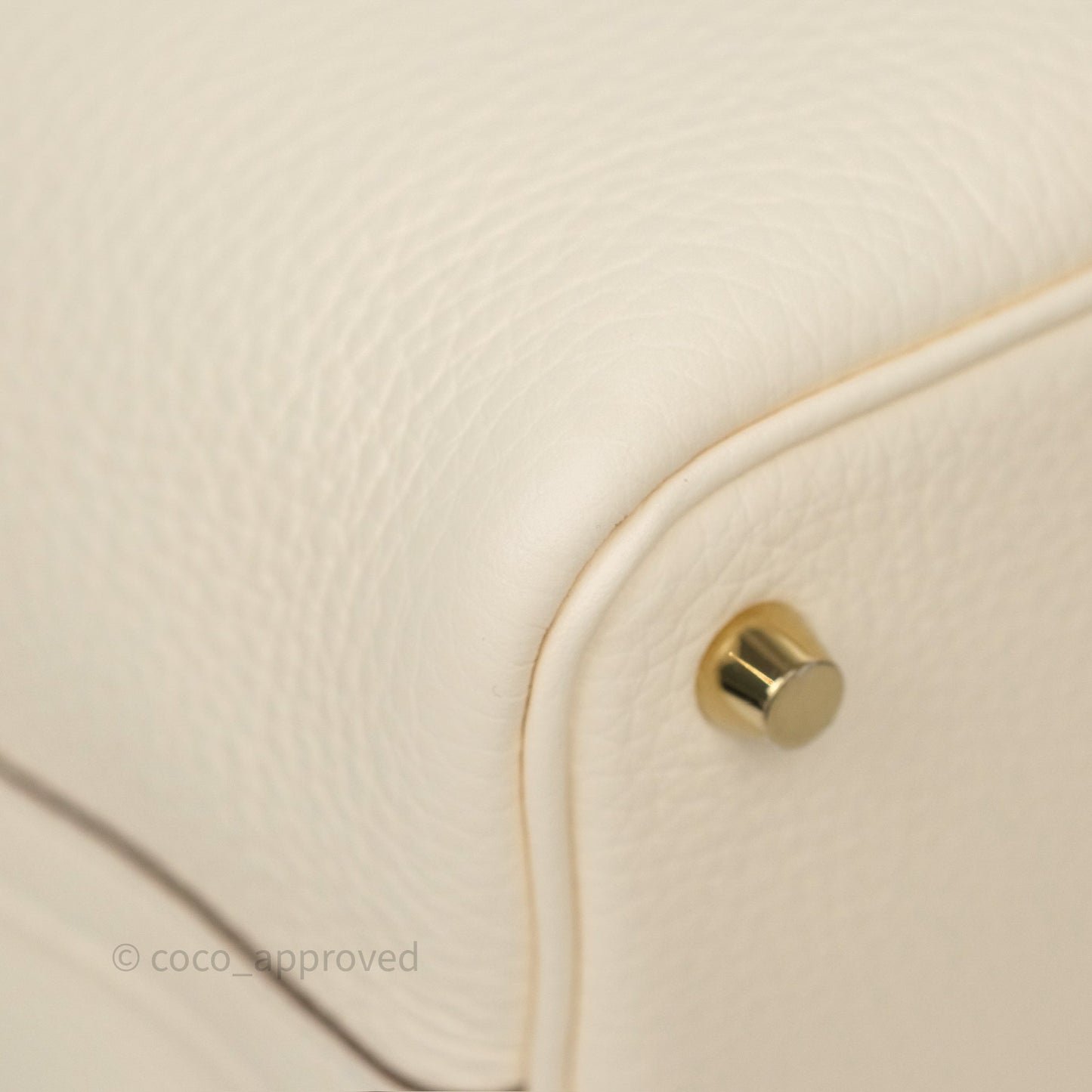 Hermès Picotin Lock 18 Nata I2 Clemence Gold Hardware