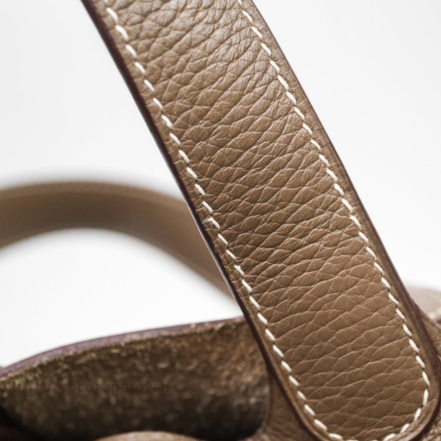 Hermès Picotin Lock 22 Etoupe Clemence Palladium Hardware