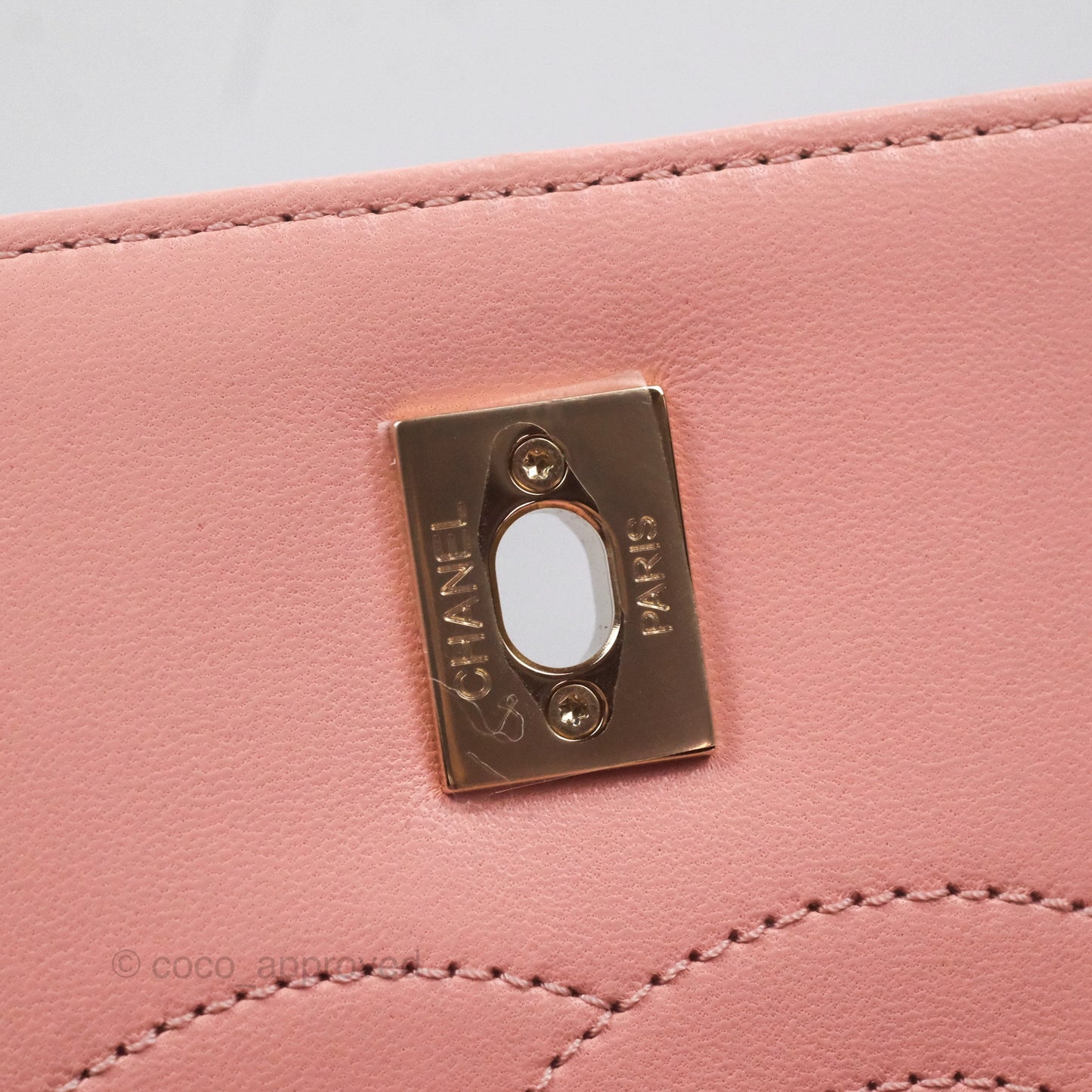 Chanel Small Trendy CC Pink Lambskin Gold Hardware