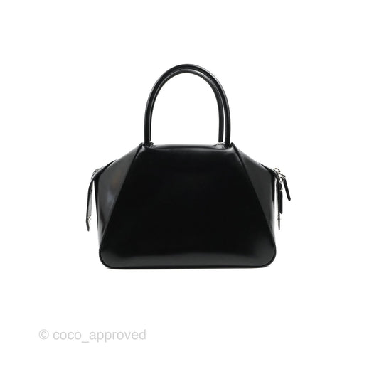 Prada Small Supernova Handbag Brushed Leather Black