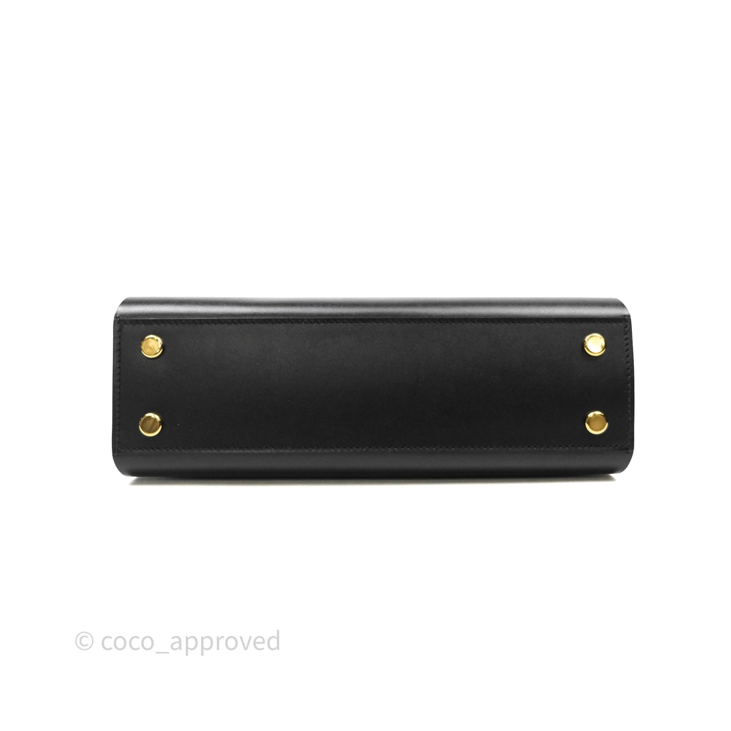 Hermès Tablier Sellier Noir 89/Ecru Swift Calfskin/H canvas Bag Gold Hardware
