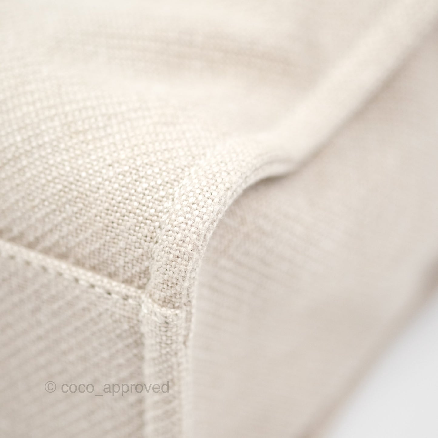 Chanel New Small Deauville Black/Taupe Canvas