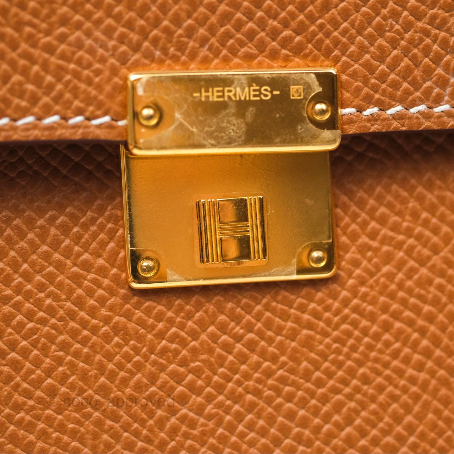 Hermès Clic 16 Wallet On Chain Gold Epsom Gold Hardware