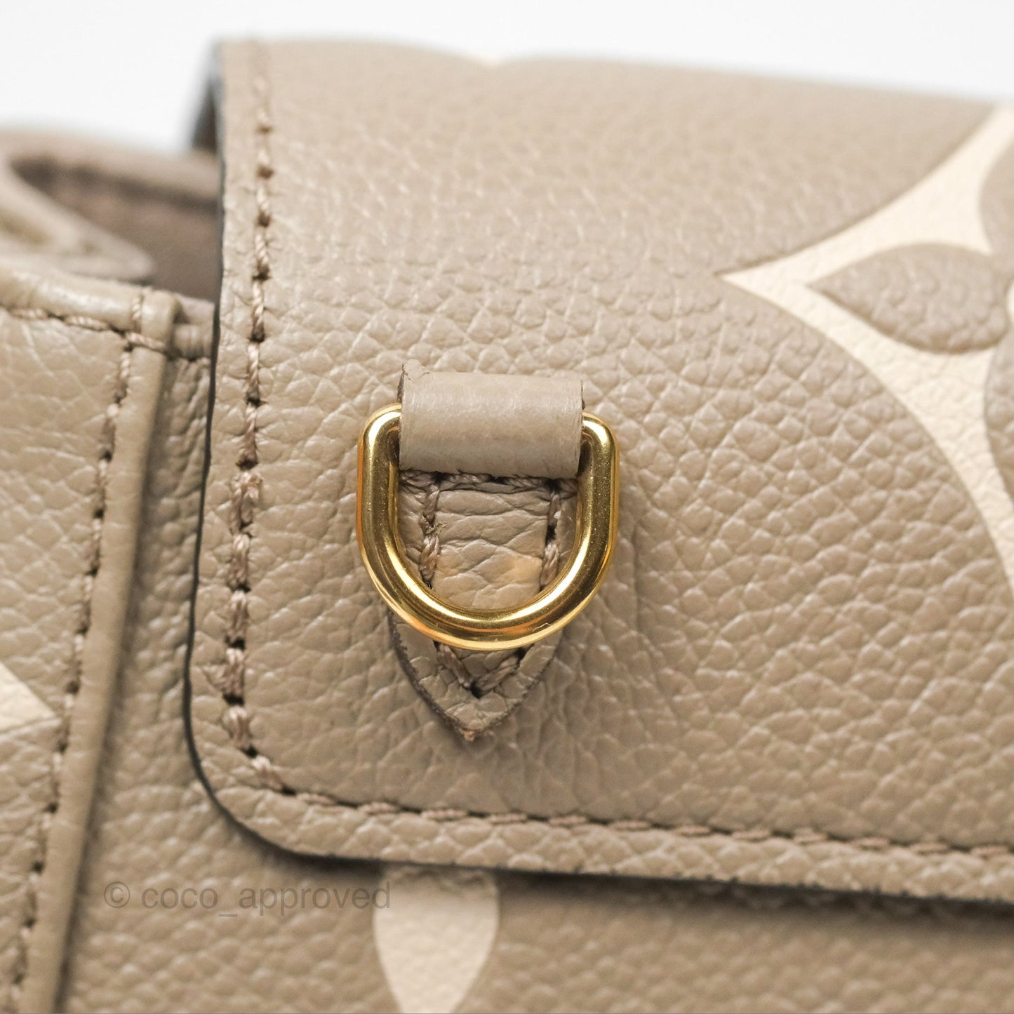 Louis Vuitton By The Pool Tiny Backpack Monogram Empreinte Dove/Cream