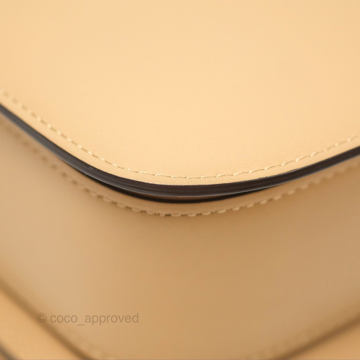 Delvaux Lingot Bag Latte Olen Calfskin