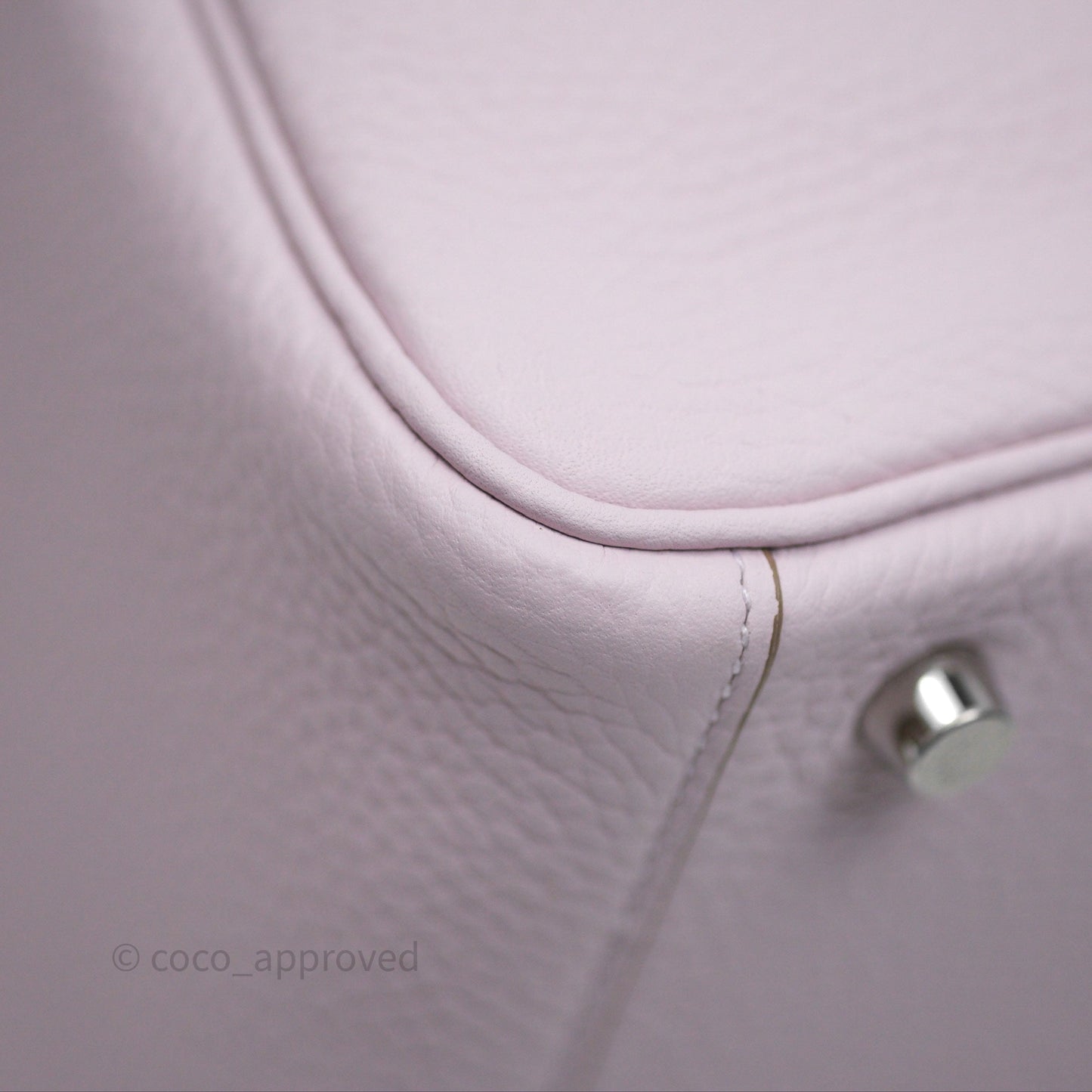Hermès Lindy 26 Mauve Pale 09 Clemence Palladium Hardware