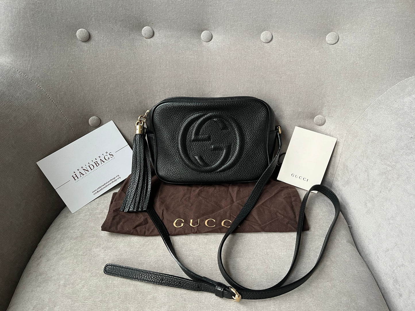 Luxury Gucci Trending 2025 Black Soho Disco