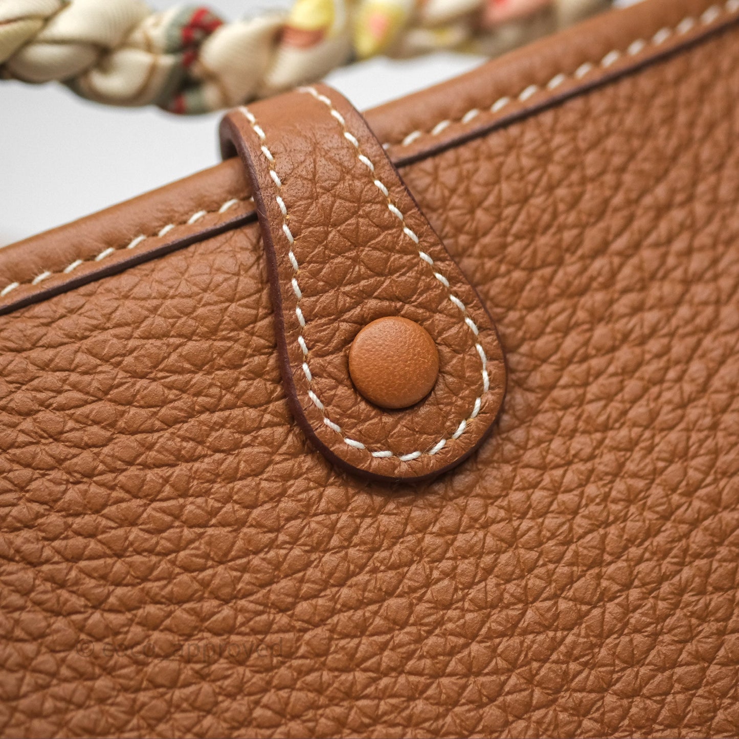 Hermès Mini Evelyne 16 Amazone Gold 37 Clemence Gold Hardware