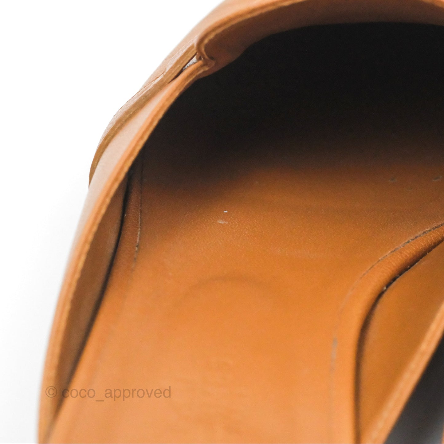 Hermès Oz Mules Calfskin Naturel Palladium Hardware