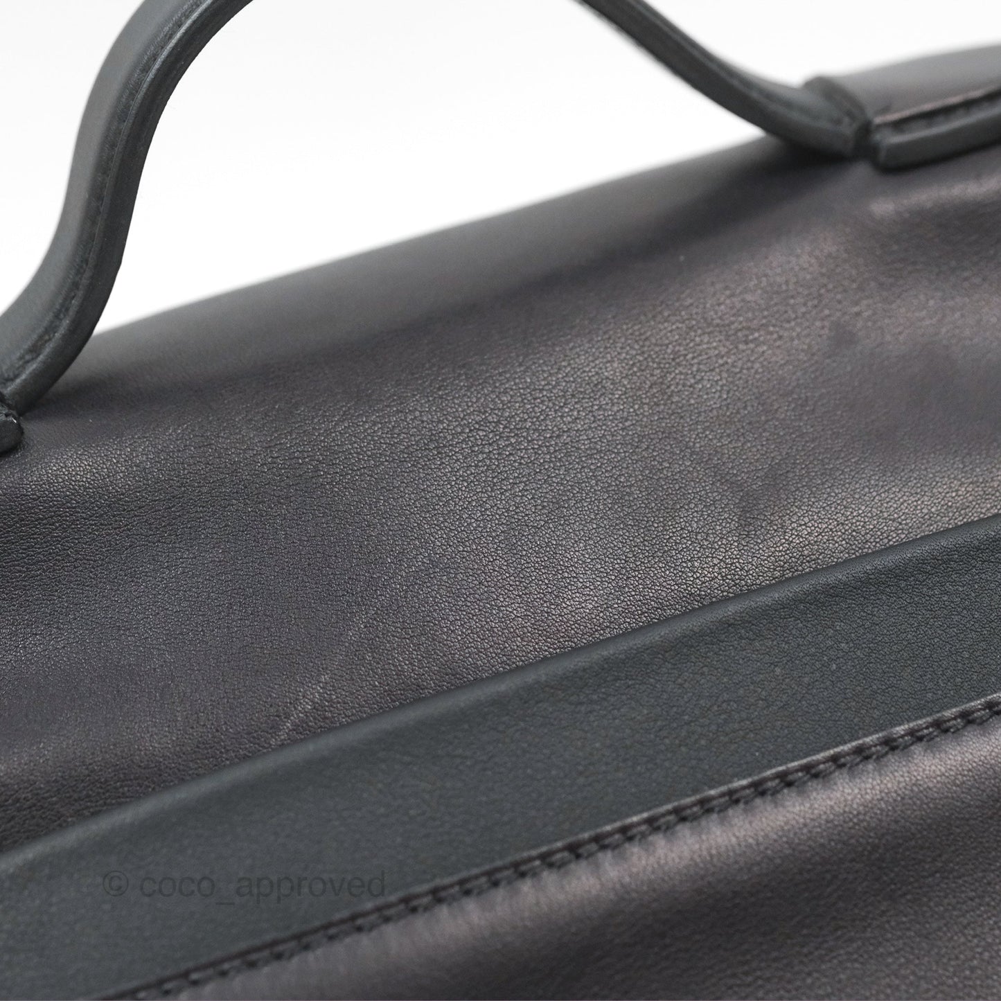 Hermès 24/24 21 Mini Black Swift Gold Hardware