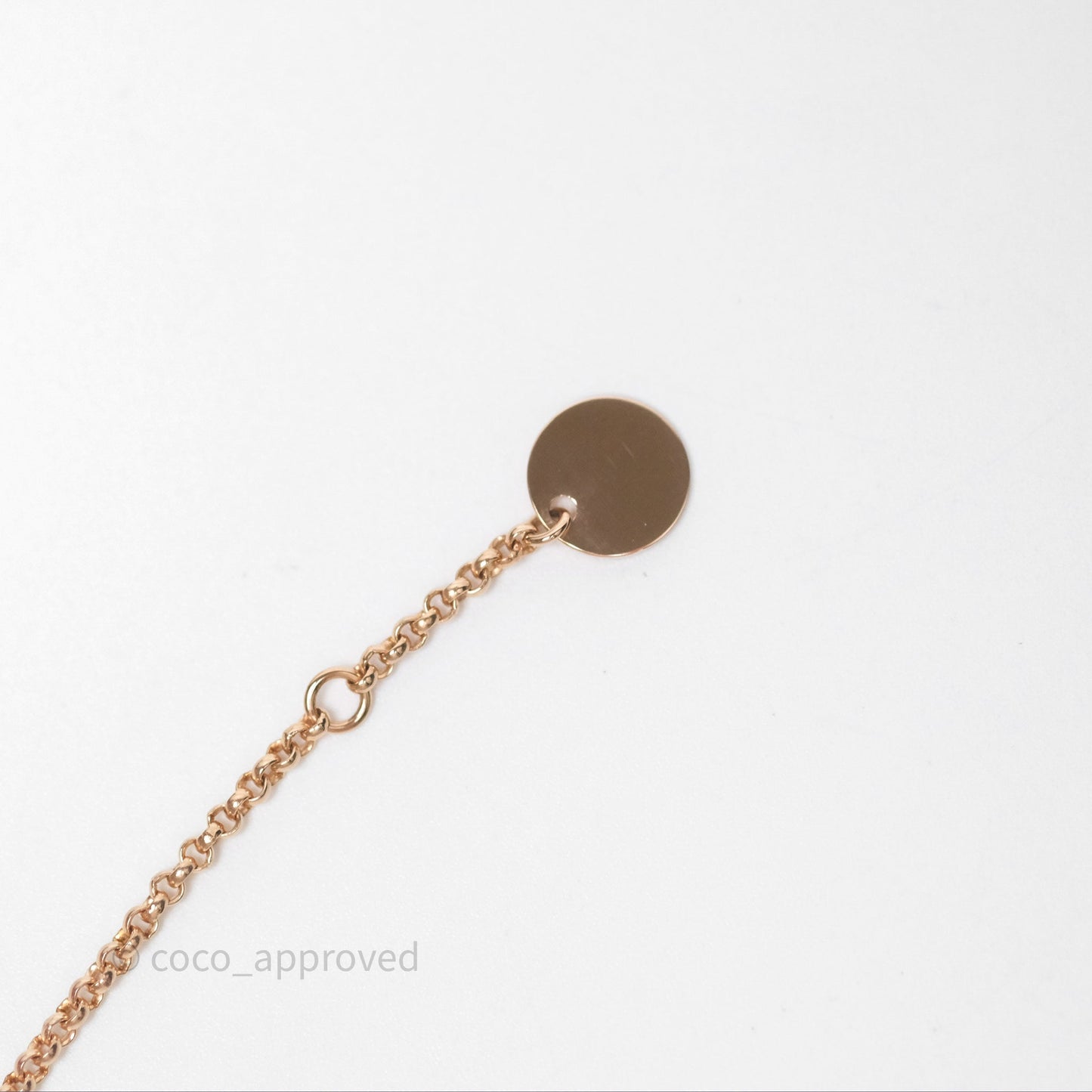 Hermès Kelly Clochette Bracelet Rose Gold