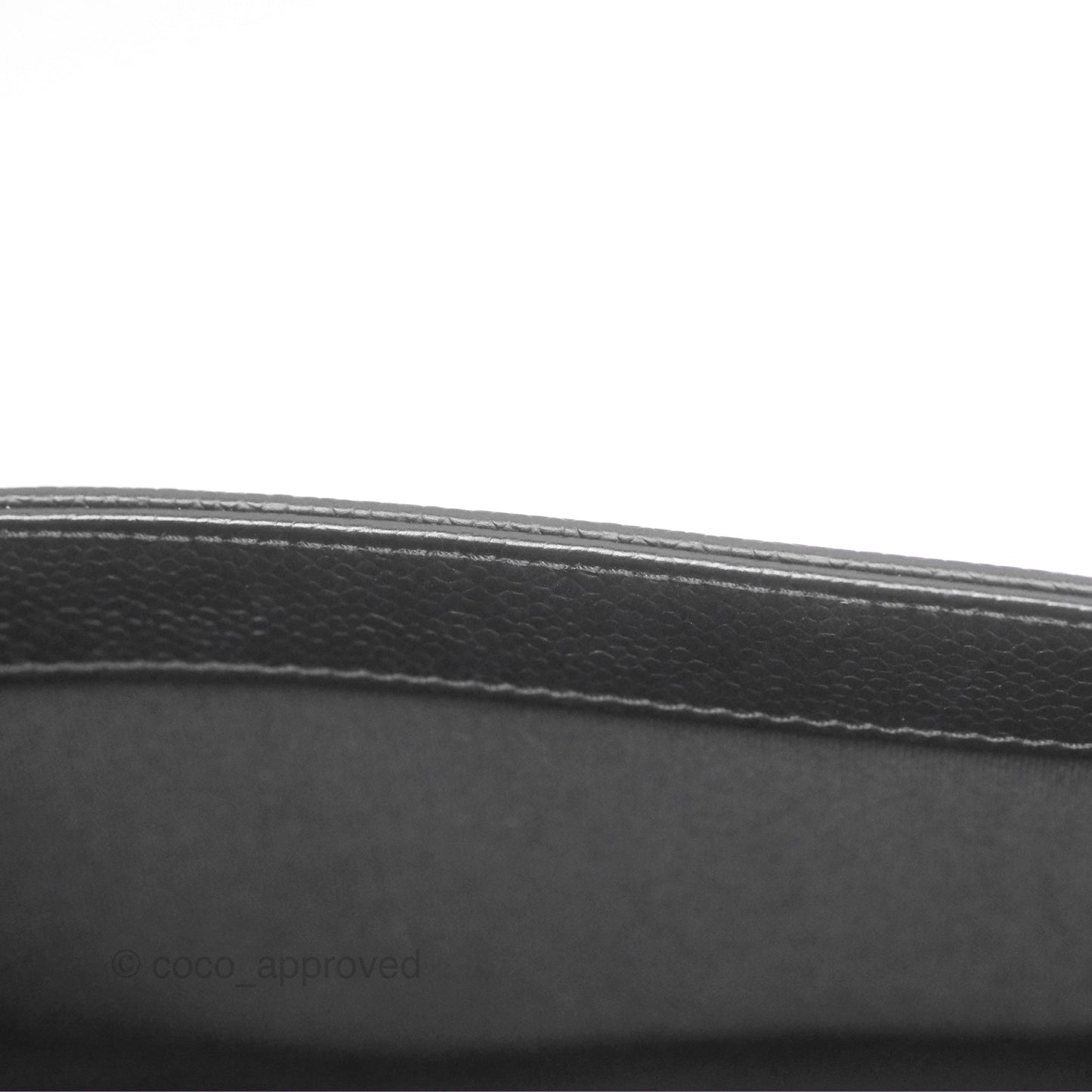 Chanel Medium Boy Chevron Black Caviar Ruthenium Hardware