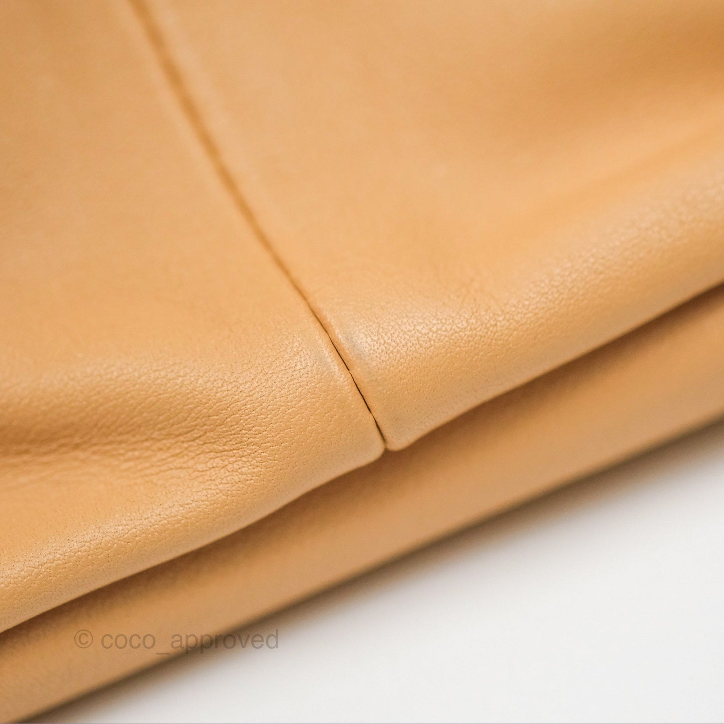 Bottega Veneta Teen Double Knot Hobo Almond Calfskin