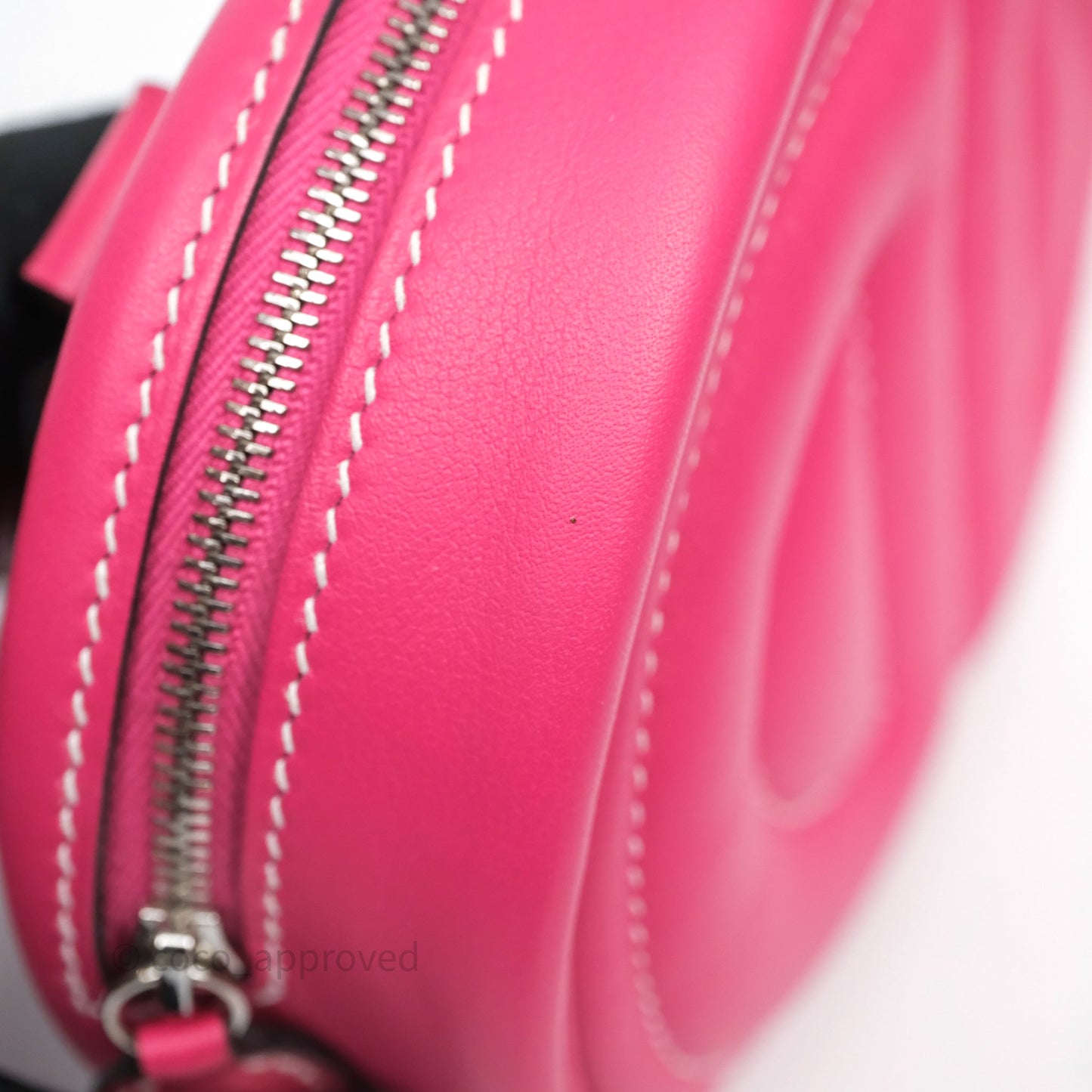 Hermes In-The-Loop Belt Bag 0D Rose Mexico/ 0F Bleu Frida Palladium Hardware