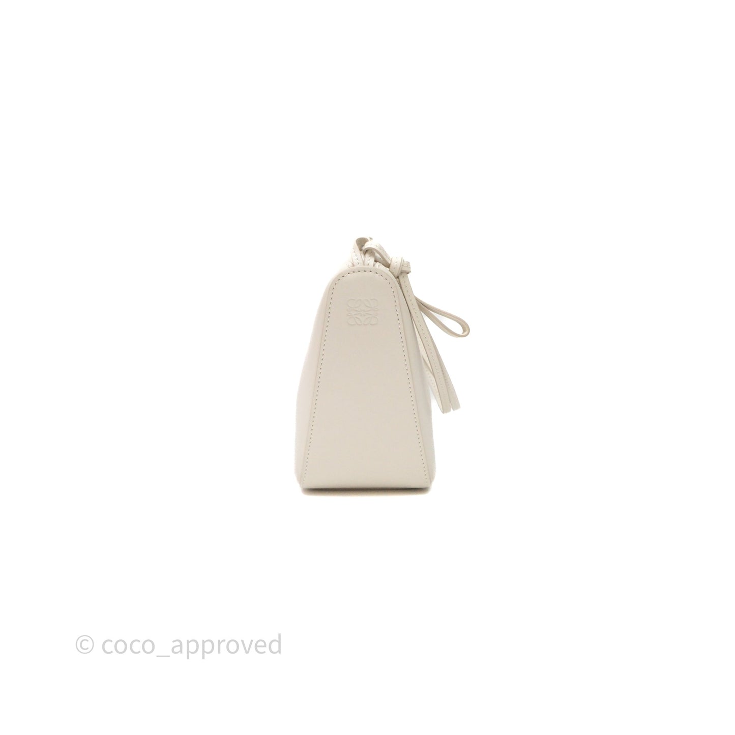 Loewe Mini Hammock Shoulder Bag White