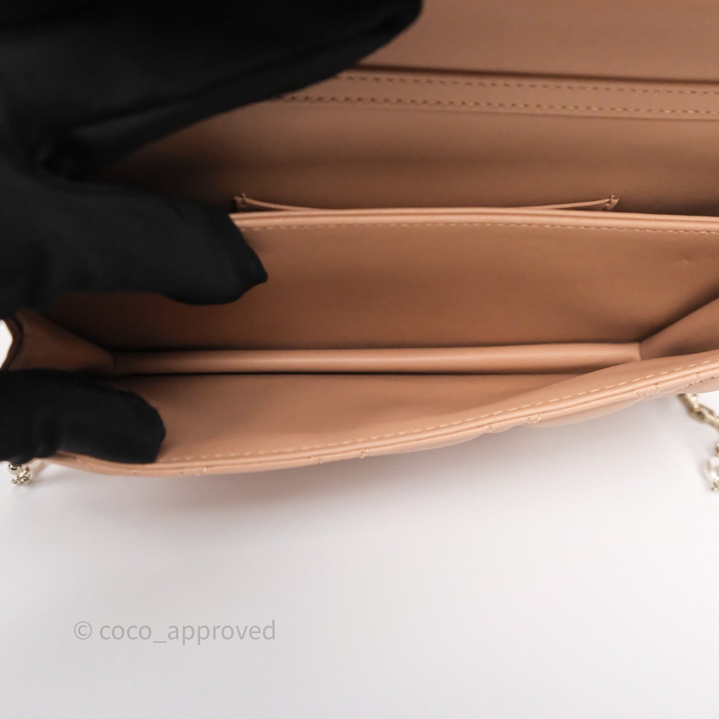 Dior My Dior Mini Bag Rose des Vents Cannage Lambskin