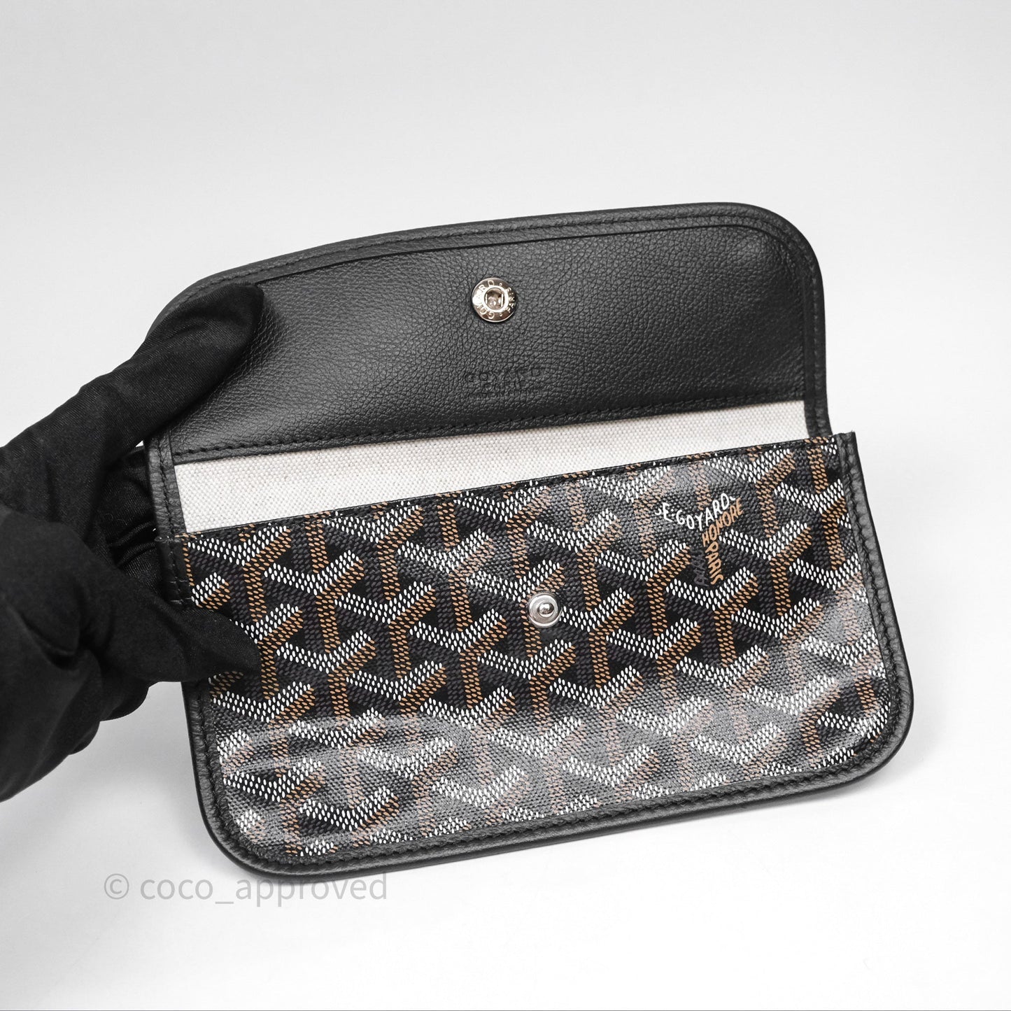 Goyard St Louis Tote PM Black