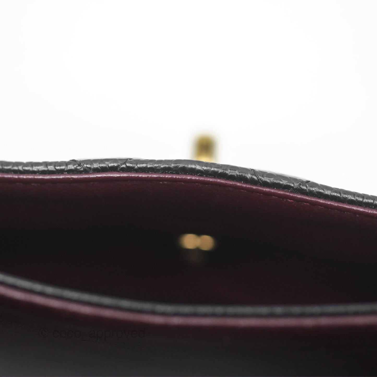 Chanel Classic M/L Medium Flap Quilted Black Caviar Gold Hardware