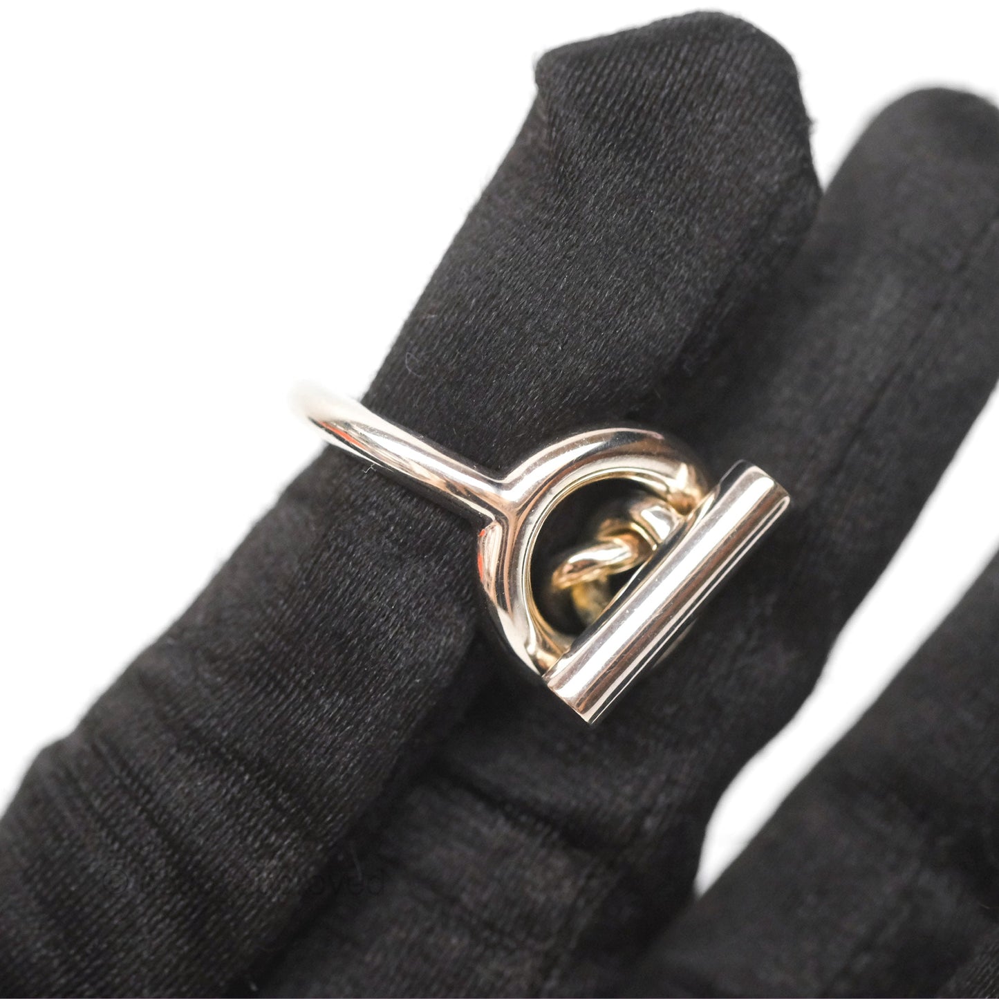 Hermès Echappee Ring GM Sterling Silver